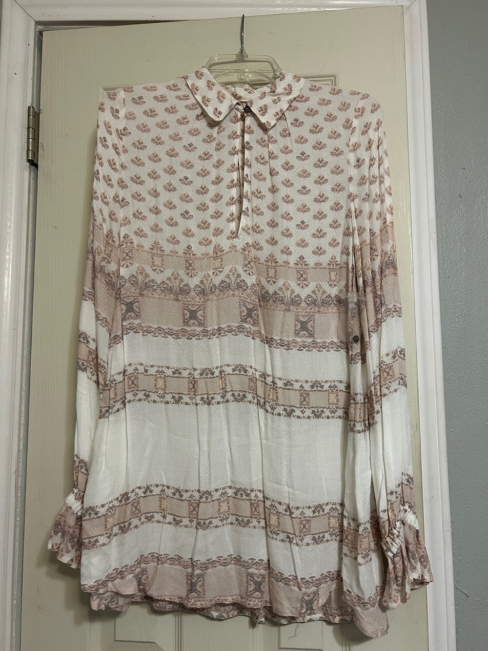 Free People pink tunic nwot